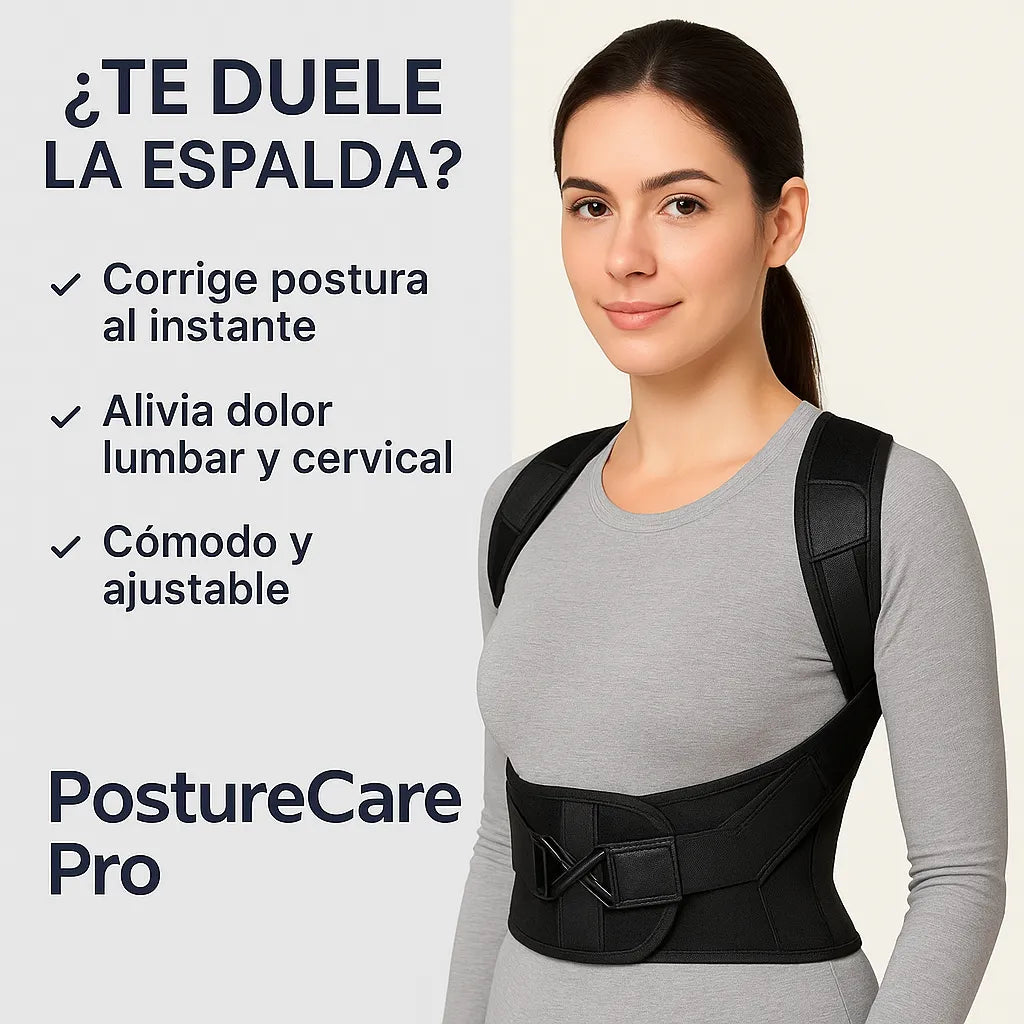 PostureCare Pro™ - Corrige tu postura, transforma tu vida.