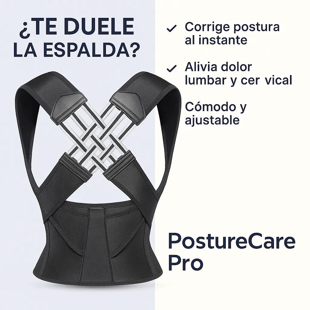 PostureCare Pro™ - Corrige tu postura, transforma tu vida.