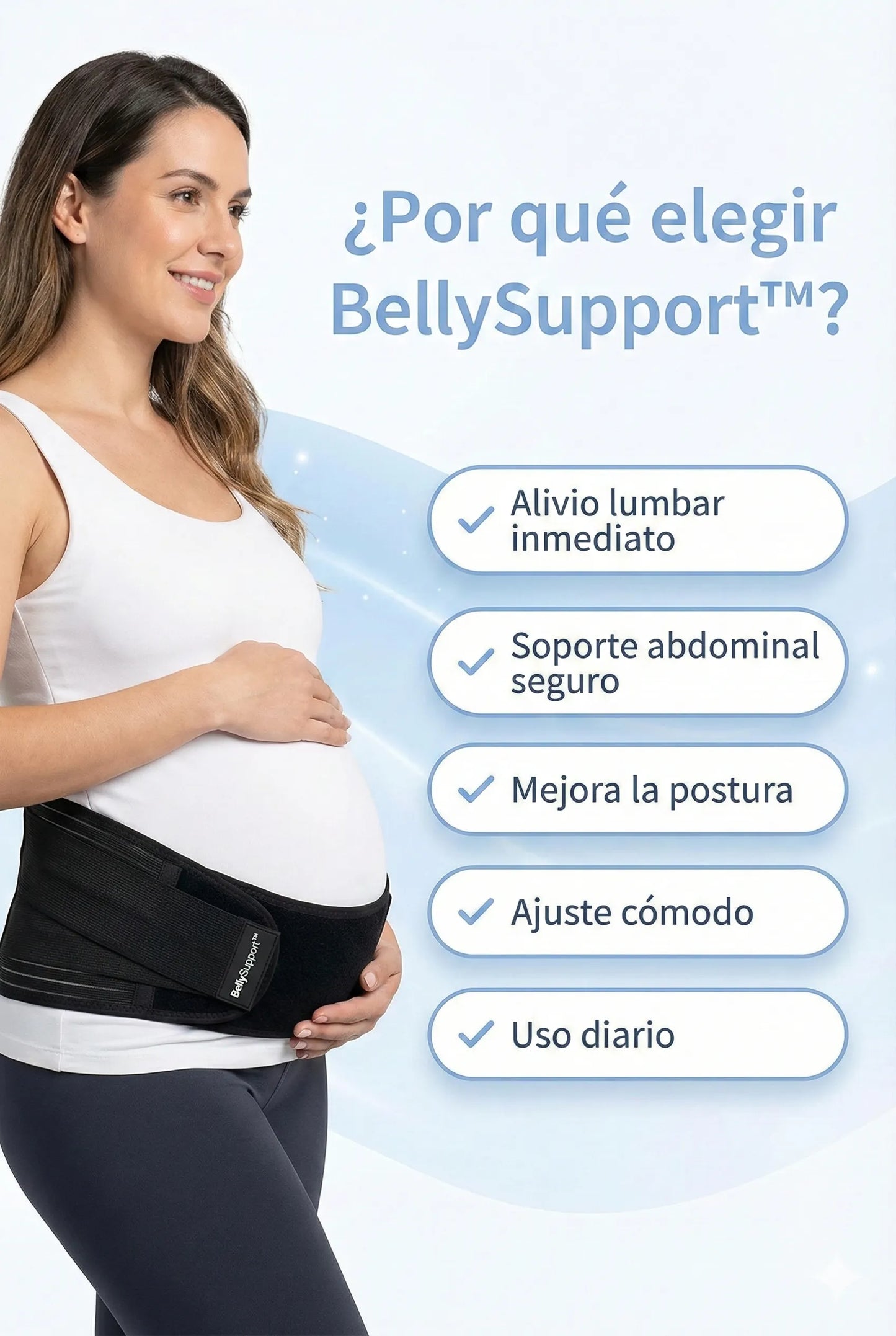 BellySupport™ – Soporte Maternal