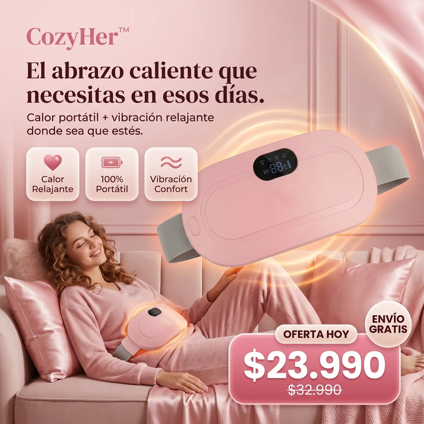 CozyHer™ - El abrazo caliente que necesitas en esos días.
